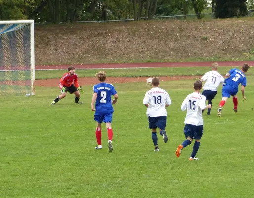 A-Jugend gewinnt 7:1 bei Turbine Halle