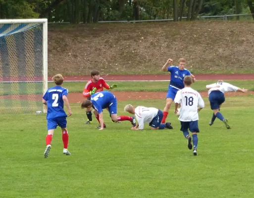 A-Jugend gewinnt 7:1 bei Turbine Halle