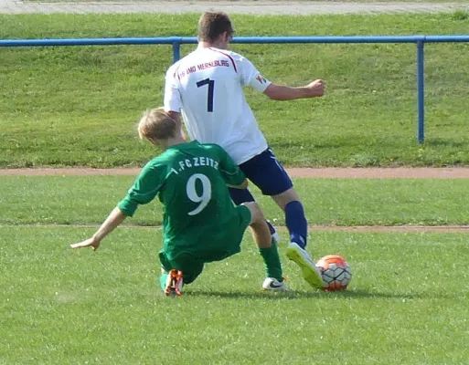 A-Jugend Spiel in Zeitz am 13.09.2015