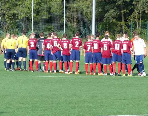 A-Jugend beim VfL Halle 04.10.2015