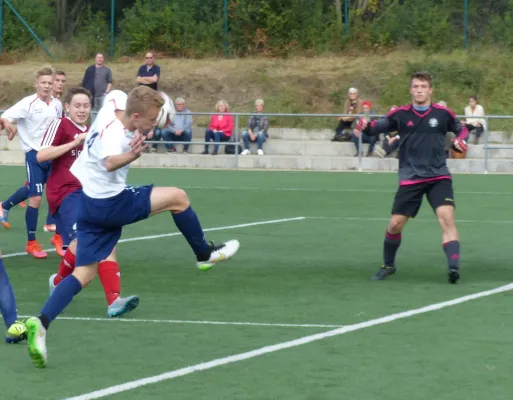 A-Jugend beim VfL Halle 04.10.2015