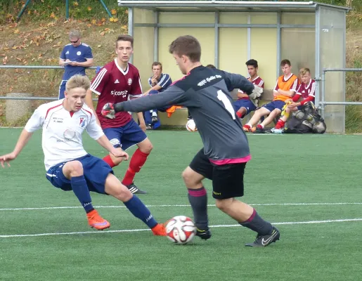 A-Jugend beim VfL Halle 04.10.2015