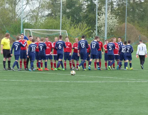 B-Jugend vs. VfL Halle 18.04.2016