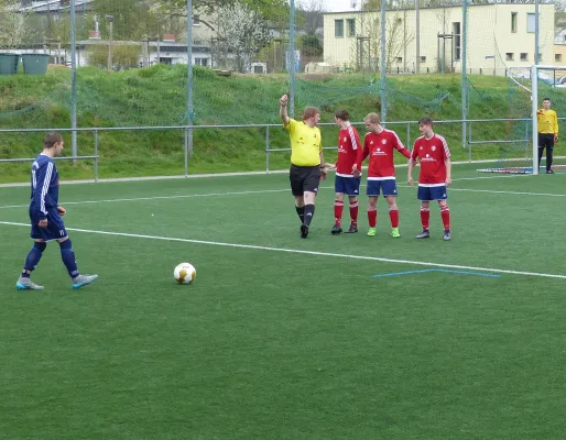 B-Jugend vs. VfL Halle 18.04.2016