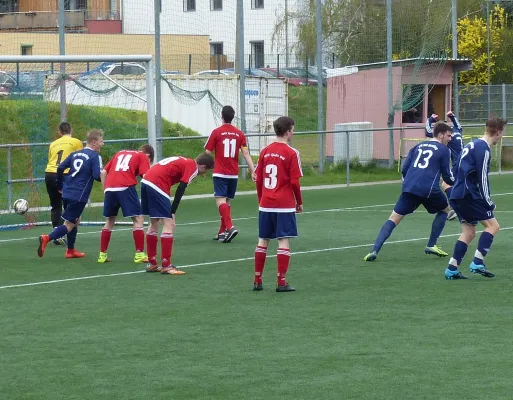 B-Jugend vs. VfL Halle 18.04.2016