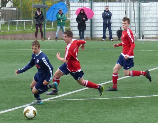 B-Jugend vs. VfL Halle 18.04.2016