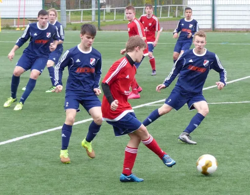 B-Jugend vs. VfL Halle 18.04.2016