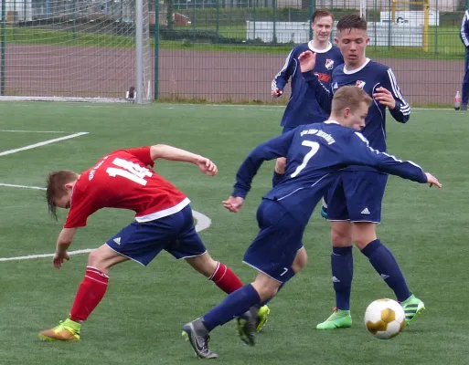 B-Jugend vs. VfL Halle 18.04.2016