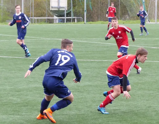 B-Jugend vs. VfL Halle 18.04.2016